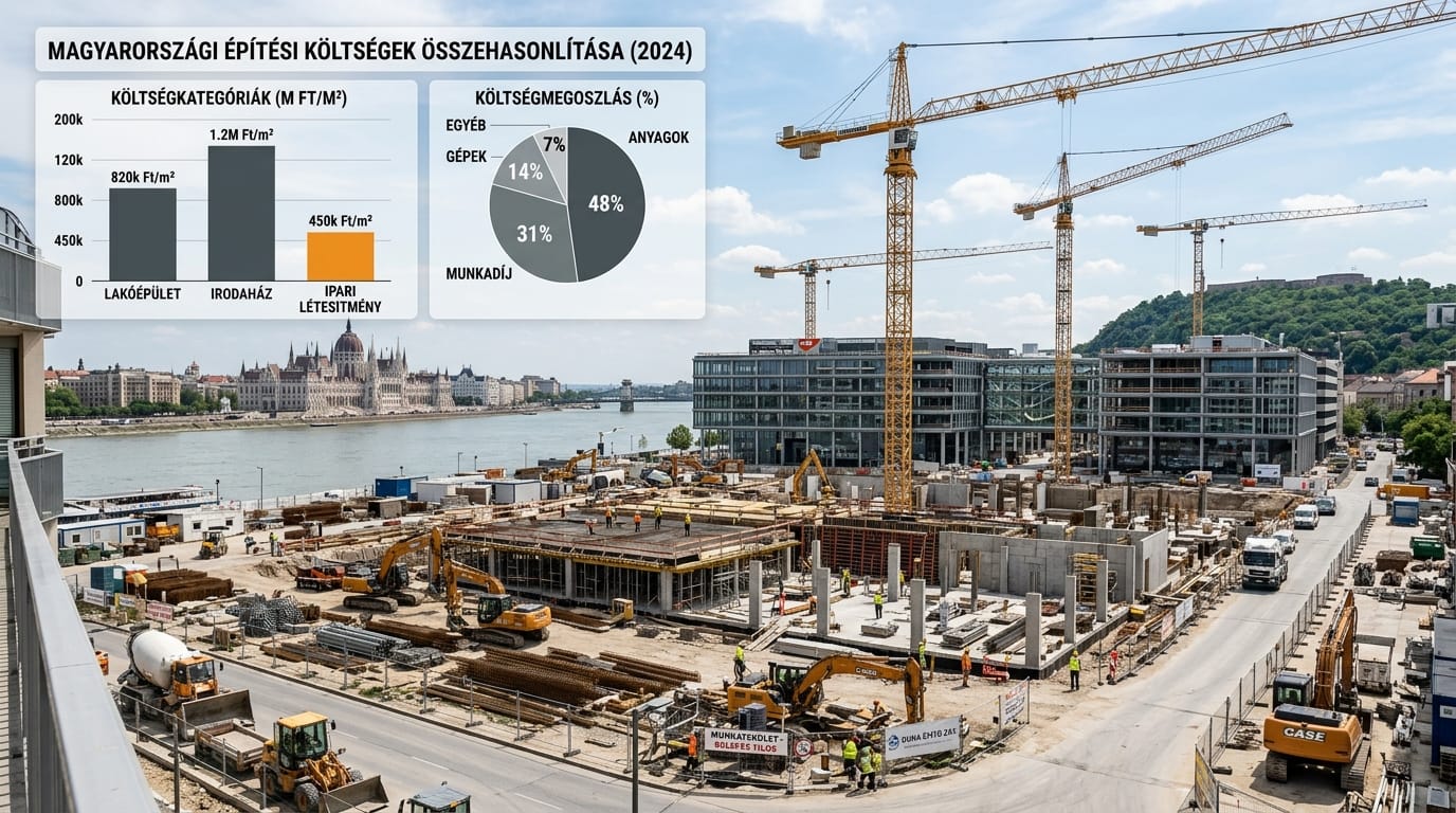 Építőipari költségindex 2026: hol tartunk és mire számíthatunk?